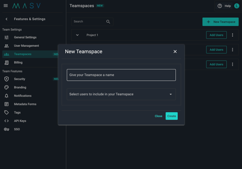 masv-new-teamspace