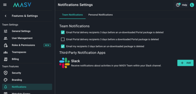 masv-notification-settings