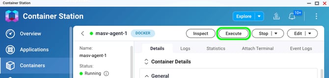qnap-container-station-execute