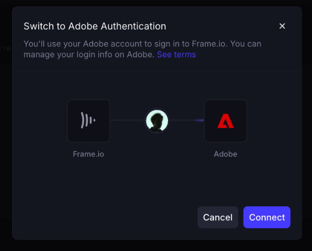 frame-io-swith-to-adobe-auth
