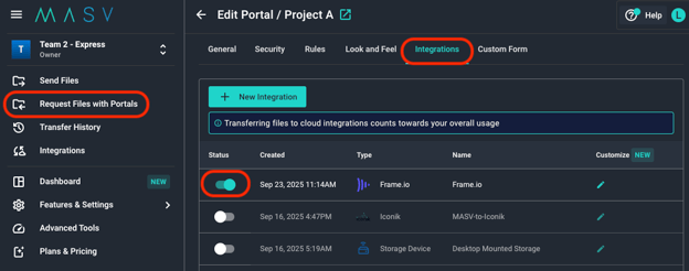 masv-edit-portal-integrations-frame