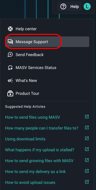 masv-message-support