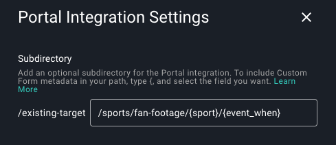 masv-portal-integration-settings-subdirectory