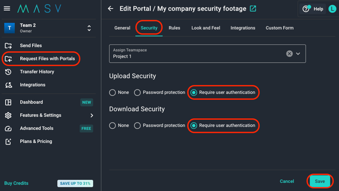 masv-portal-security-upload-download-auth