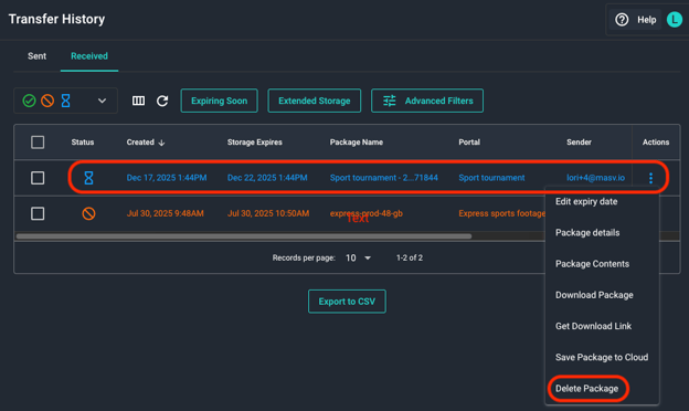 masv-transfer-history-received-delete-package