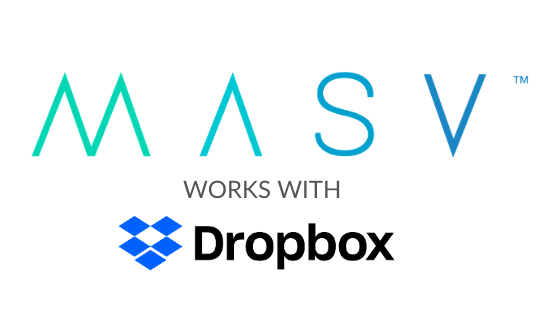 MASV works with Dropbox